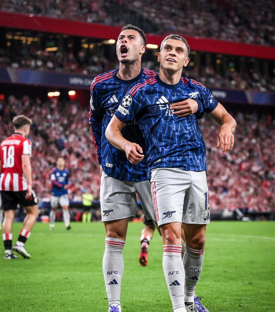 包含阿森纳英超战胜卢顿马丁内利单刀破门的词条